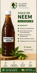 Huile de Neem 100 % naturelle | Les Secrets d'Aya
